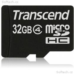 Transcend 32GB microSDHC (Class 4) paměťová karta 