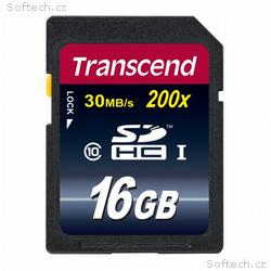Transcend 16GB SDHC (Class 10) UHS-I 200x (Premium