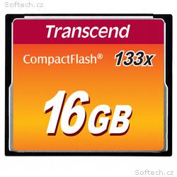 Transcend 16GB CF (133X) paměťová karta (MLC)