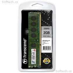 Transcend paměť 2GB DDR3-1600 U-DIMM (JetRam) 1Rx8