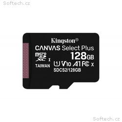 KINGSTON 128GB microSDHC CANVAS Plus Memory Card 1