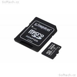 KINGSTON 64GB microSDXC Industrial C10 A1 pSLC Car