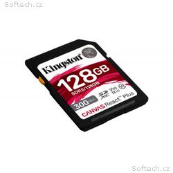 KINGSTON 128GB Canvas React Plus SDHC UHS-II 300R,