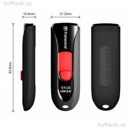 Transcend 16GB JetFlash 590, USB 2.0 flash disk, č