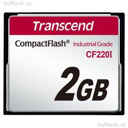 Transcend 2GB INDUSTRIAL TEMP CF220I CF CARD (SLC)