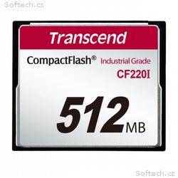 Transcend 512MB INDUSTRIAL TEMP CF220I CF CARD (SL