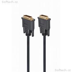 Gembird kabel propojovací DVI-DVI, M, M, 1,8m DVI-