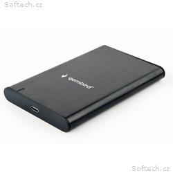 Gembird Externí box pro 2,5" disky, USB 3.1, Type-