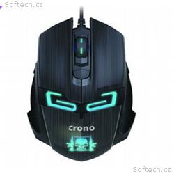 Crono CM647 - optická herní myš, USB konektor, roz