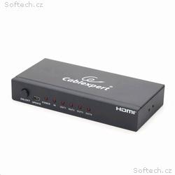 GEMBIRD Dat přepínač HDMI splitter, rozbočovač 4 c