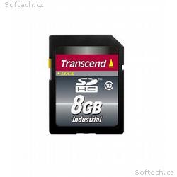 Transcend 8GB SDHC průmyslová paměťová karta, Clas