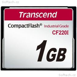 Transcend 1GB INDUSTRIAL TEMP CF220I CF CARD (SLC)