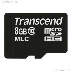 Transcend 8GB microSDHC (Class 10) MLC průmyslová 