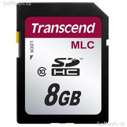 Transcend 8GB SDHC (Class 10) MLC průmyslová paměť