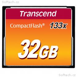 Transcend 32GB CF (133X) paměťová karta (MLC)