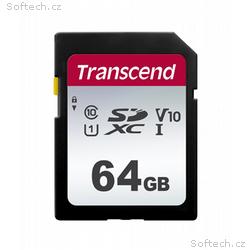 Transcend 64GB SDXC 300S (Class 10) UHS-I U1 V10 p