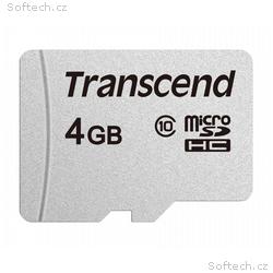 Transcend 4GB microSDHC 300S (Class 10) paměťová k