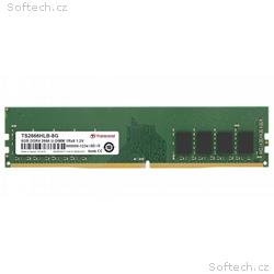 Transcend paměť 8GB DDR4 2666 U-DIMM 1Rx8 1Gx8 CL1