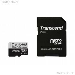 Transcend 256GB microSDXC 340S UHS-I U3 V30 A2 3D 
