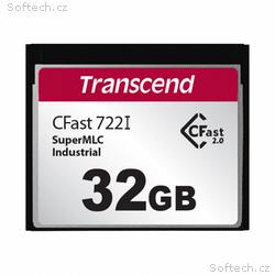 Transcend 32GB INDUSTRIAL TEMP CFAST CFX722I (MLC)