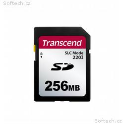 Transcend 256MB SD220I MLC průmyslová paměťová kar