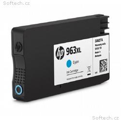 HP Ink Cartridge 963XL, High Yield Cyan, 1600 stra