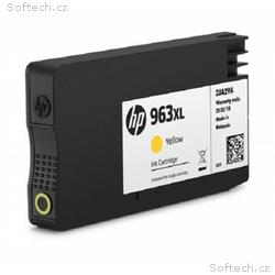 HP Ink Cartridge 963XL, High Yield Yellow, 1600 st