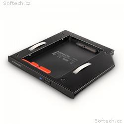 Axagon RSS-CD09 ODD, Rámeček do slotu optické mech