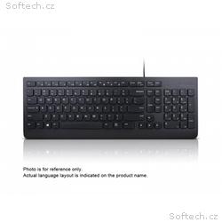 Lenovo klávesnice Essential Wired (Black) CZ, SK