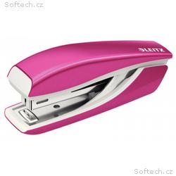 LEITZ Mini sešívačka NeXXt 5528, metalická růžová,
