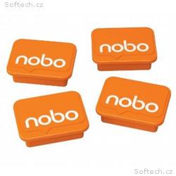 Nobo magnety 30 mm, oranžové (4)