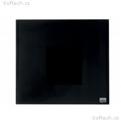 Nobo skleněná tabule, černá, 450x450 mm