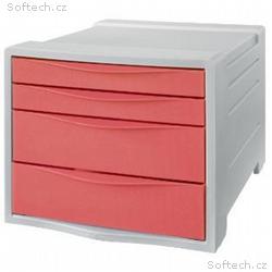 NOBO Zásuvkový box Esselte Colour"Breeze, korálová