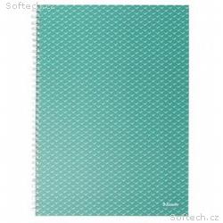 Blok Esselte Colour"Breeze A4 linka, zelený