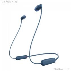 SONY WIC100L.CE7 bezdrátová sluchátka do uší - blu