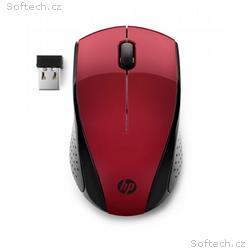 HP 220 - bezdrátová myš - červená 