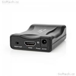 Nedis VCON3463BK - HDMI™ Převodník | SCART Zásuvka