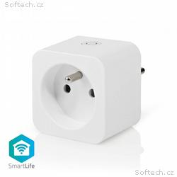 Nedis WIFIP121EWT - WiFi Chytrá Zásuvka |Typ E (CE