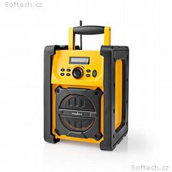 Nedis RDFM3100YW - FM Rádio na staveniště | 15 W |