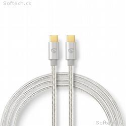 Nedis CCTB60800AL20 - USB 2.0 kabel | USB-C Zástrč