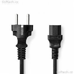 Nedis CEGL10030BK20 - Napájecí Kabel | Typ F Zástr