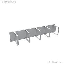 Solarix Vyvazovací panel 19" 2U RAL 7035 ocelový V