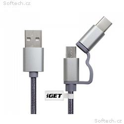 iGET CABLE G2V1 - Univerzální datový a nabíjecí ka