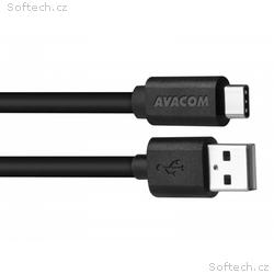 AVACOM Datový a nabíjecí kabel USB - USB Type-C, 1