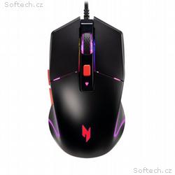 ACER NITRO myš NMW100 černá, až 7200 DPI, kabelová