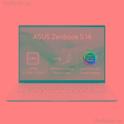 ASUS Zenbook S 14 - Ultra 7 256V, 16GB, 1TB SSD, 1