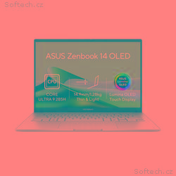 ASUS Zenbook 14 - Ultra 9 285H, 32GB, 512GB SSD, 1