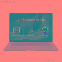 ASUS Zenbook A16 - Snapdragon X X1 26 100, 16GB, 5