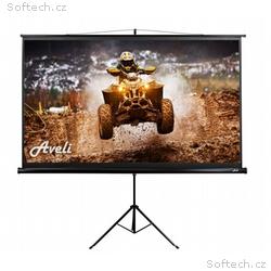 AVELI projekční plátno stativ, 265x149cm (16:9) 12