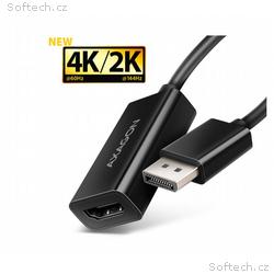 AXAGON RVD-HI20N, DisplayPort -> HDMI 2.0b redukce